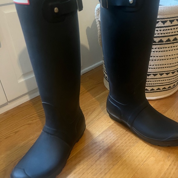 Hunter Dark Blue Waterproof Boots - Picture 6 of 6